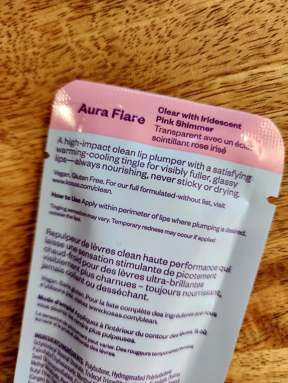 Kosas Lip Pulse Glossy Lip Plumper — Aura Flare